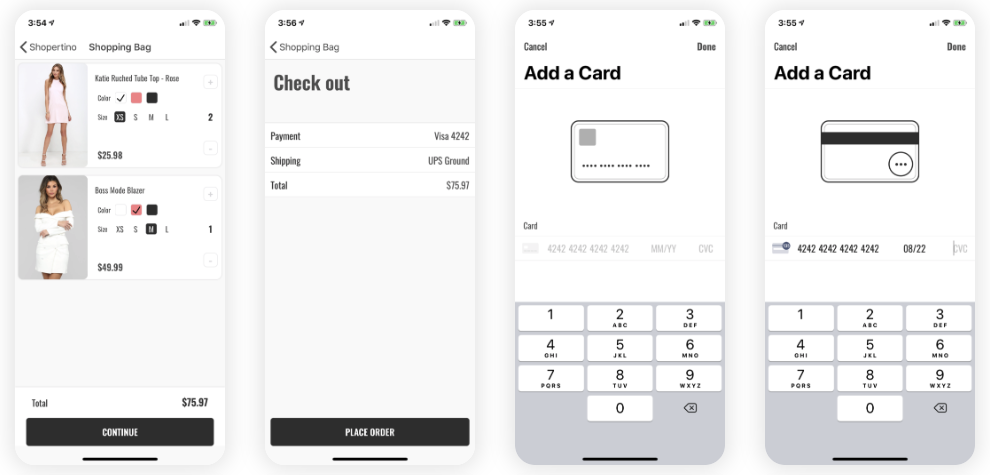 ecommerce app template
