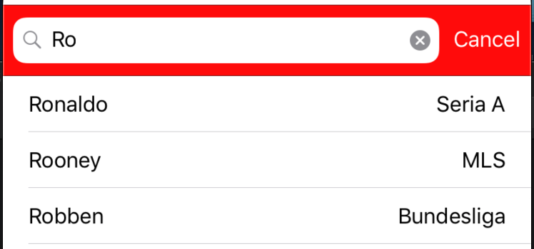 Building a Search Feature in Swift