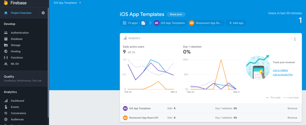 react native firebase