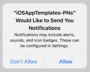 Notification Alert