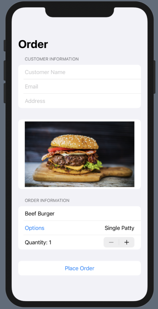 How to Implement Forms in swiftui
