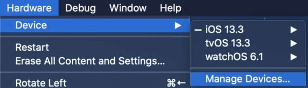 Settings