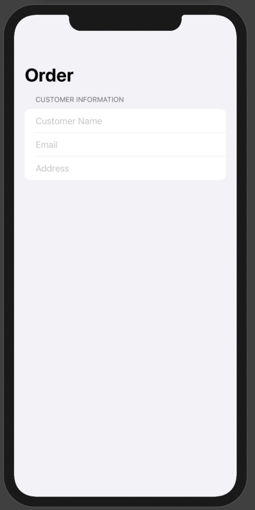 How to Implement Forms in swiftui
