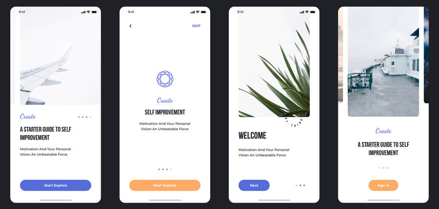 Best iOS Walkthrough App Designs for Your Inspiration