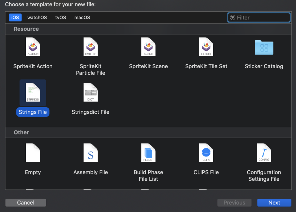Translations RTL setup step 1