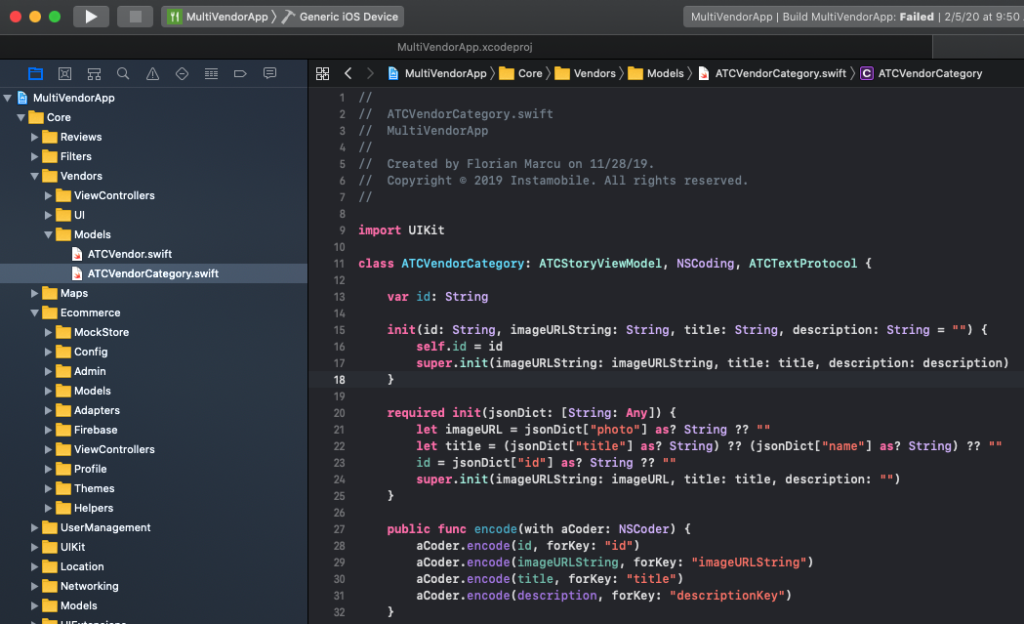 UberEats Firebase Tables setup step 3
