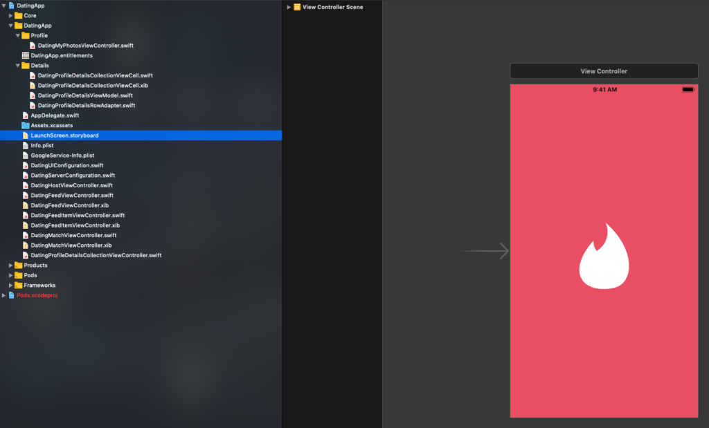 Xcode Launch Screen